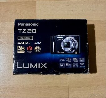 Panasonic Lumix DMC-TZ20 – FullHD,14,1Mpx,16×zoom