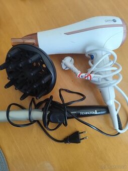 Fén switch on HD-H0101  +  Kulma Remington CI6325