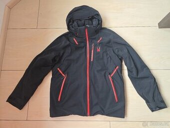 Pánská černá lyžařská bunda Spyder vel. XL