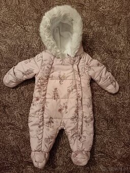 Zimní kombinéza 0-3 měsíce