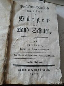 LEVNĚ příručka pro zemské školní ústavy z roku 1789