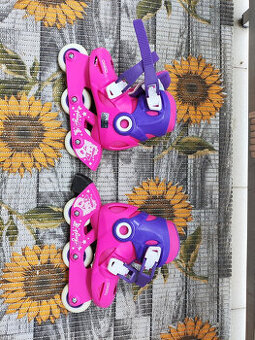 Dětské kolečkové brusle Oxelo vel.26-28