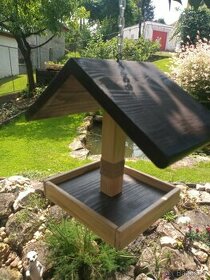 Krmítko, ruční práce, EKO nátěr, masivní dřevo