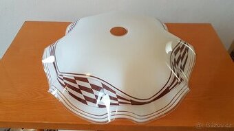 Stínidlo skleněné/lustr/širm