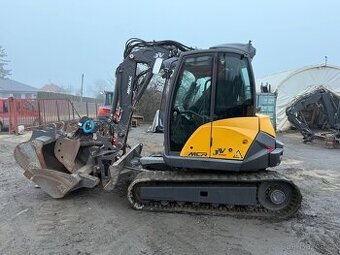 MECALAC 8MCR ,r.v. 2021, klima, dobrý stav