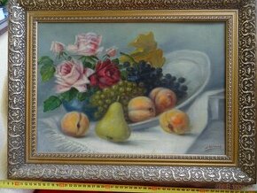 Raimund ,zátiší olej,kolem 1883