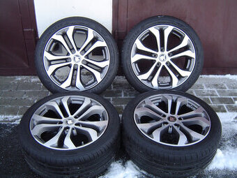 4X LETNÍ HLINÍKOVÁ KOLA ŠKODA OCTAVIA III 225/45 R17....TOP