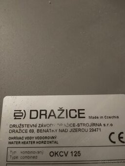 Bojler 125 kombinovaný ležatý