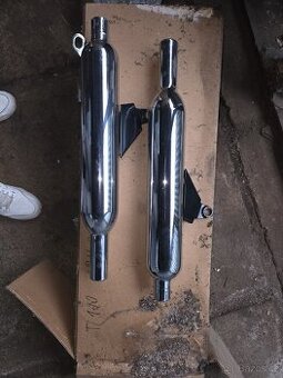 Triumph bonneville t100 2015-2020 výfuky nové