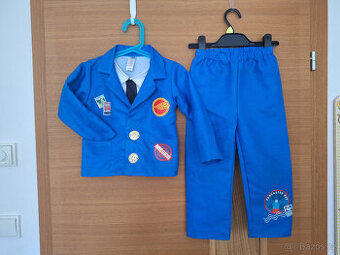 Karnevalový kostým 2 - 3 roky - Pošťák Pat + na halloween