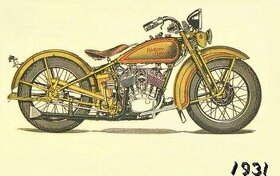 Koupím rám Harley Davidson 1931