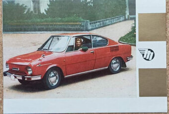 Prospekt Škoda 110R Coupe prototyp