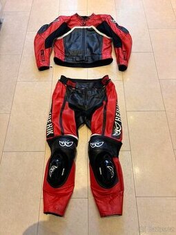 Berik Laser-Pánská kožená moto kombinéza, dvoudílná