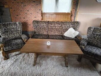 Sedací souprava, stůl police křesla Holandsko