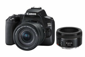 Canon EOS 250D černý + EF-S 18-55mm + EF 50mm f/1,8 + brašna