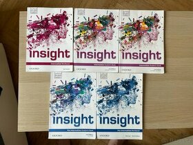 Učebnice AJ - Insight pre-intermediate, intermediate SB+WB