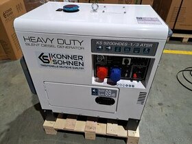 Dieselový generátor KS 9200HDES-1/3 ATSR, 7,5 kW