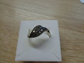 Ag prsten s Marcasity - 1