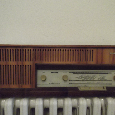 SLEVA Starý elektronkový radiopřijímač, rádio Tesla Nabucco