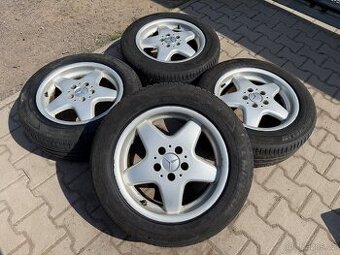 4x al kola 5x112 16 + pneu letní 225/55 R16