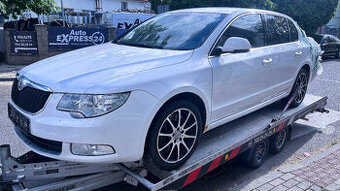 Vůz na náhradní díly Škoda Superb 2 sedan 09 CDVA LRJ LF9E
