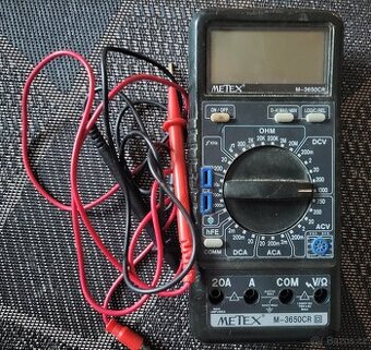 Digitální multimetr Metex M3650CR