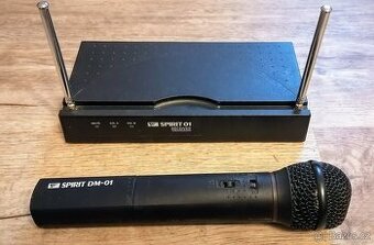 Bezdrátový mikrofon Spirit DM01 - AKG DKC24.