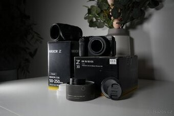 Nikon Z30 (V ZÁRUCE) + 16-50mm + 50-250mm + gimbal