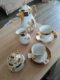 Porcelánová sada zlatá