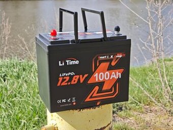 LiFePO4 baterie LiTime 12V 100Ah s BLUETOOTH