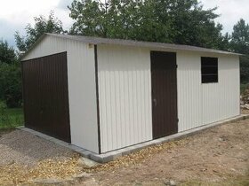 PLECHOVÁ GARÁŽ 4 X 6m