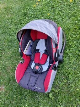 2 dětské autosedačky Storchenmühle STM (0+,9-18kg) + Isobáse