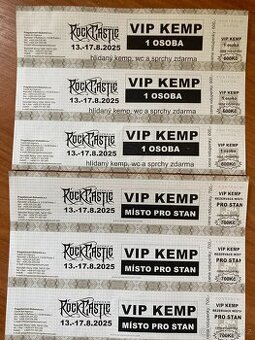 Vstupenky do VIP kempu Rock Castle 14.-16.08.2025