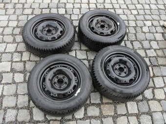 ZIMNÍ PNEU + DISKY ŠKODA VW SEAT 185/60R14
