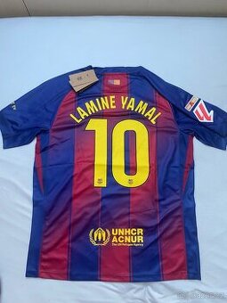 Dres FC Barcelona Lamine Yamal #10 L