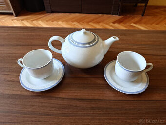 Čajový set karlovarského porcelánu, Thun