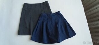 2 x sukně, vel. 4-5 a 6-7 let