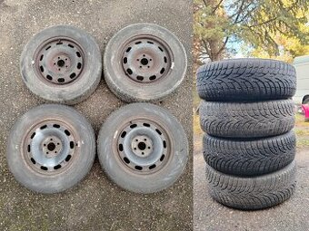 Sada zimních kol 195 65 R15 Nokian Škoda Octavia 1