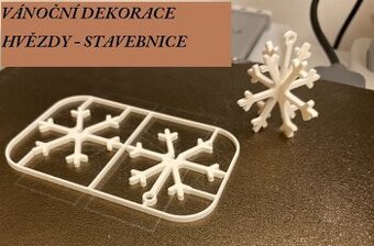 Vánoční dekorace hvězda