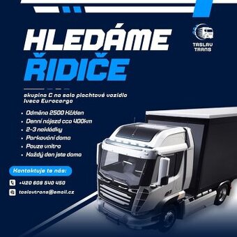 Řidič sk.C - vnitro