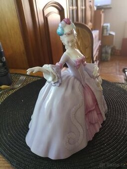 porcelánové sošky značené DUX a Frenklin