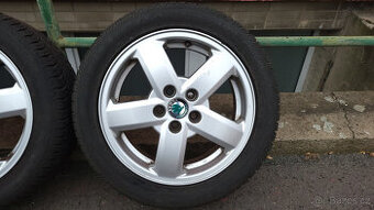 Orig. letní ALU kola 15" 5x100 Škoda Fabia 1 - levně