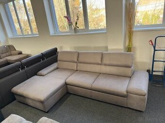 Sedací souprava rohová - rozkládací - NEPOUŽITÉ