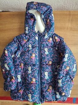 Dívčí zimní bunda vel.110
