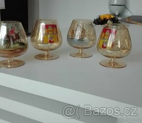 Prodám starožitné skleničky