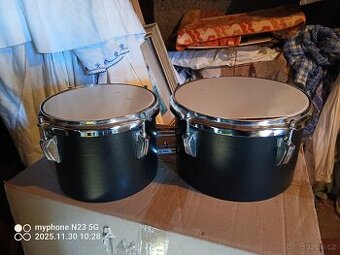 Retro bicí bubny stojany