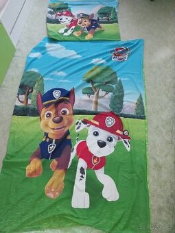 povlečení tlapková patrola na velkou postel
