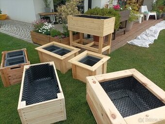 Vyvýšený záhon, květináč, truhlík skladem