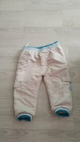 Zimní oteplovacky Ergee  velikost 80, 9 až 12 měsíců