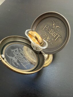 Zlatý prsten z filmu Hobbit/Pán prstenů | Filmová replika
